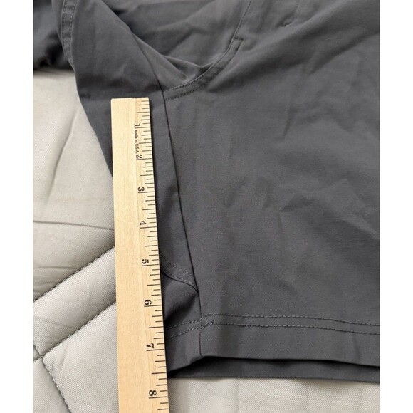 BYLT Premium Basics Shorts Mens 32 Gray 4-Way Stretch Performance Casual Golf - Picture 10 of 10